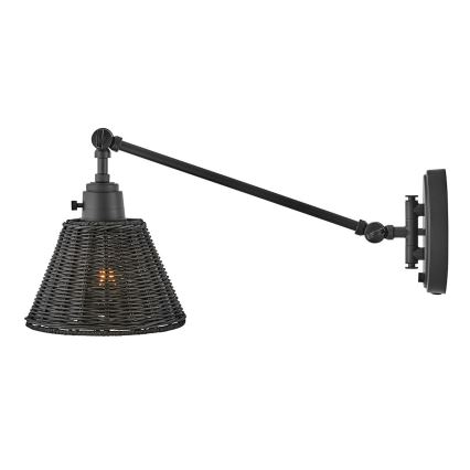 Hinkley - ARTI seinäspotti 1xE27/60W/230V musta