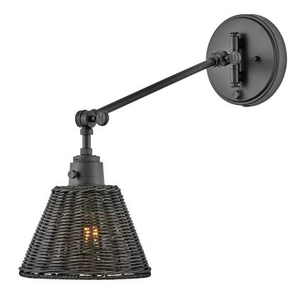 Hinkley - ARTI seinäspotti 1xE27/60W/230V musta