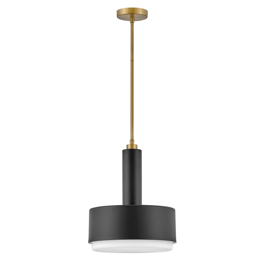 Hinkley - CEDRIC tangolla varustettu kattokruunu 2xE27/60W/230V halkaisija 33 cm kulta/musta