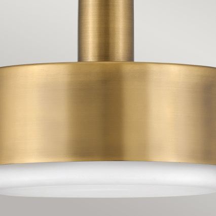 Hinkley - Riippukattokruunu CEDRIC 2xE27/60W/230V halkaisija 33 cm messinki