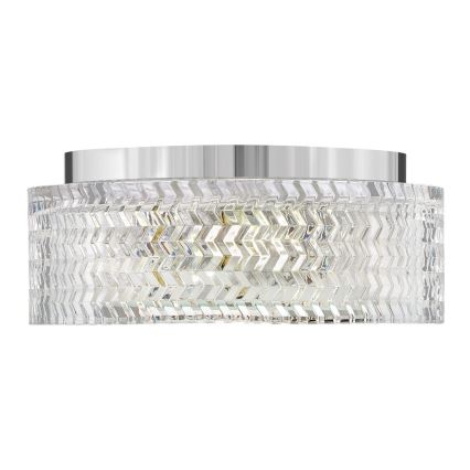 Hinkley Kattovalo ELLE 2xE27/60W/230V halkaisija 30,5 cm kiiltävä kromi