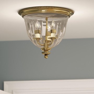 Hinkley - Kattovalaisin CAMBRIDGE 3xE14/60W/230V kulta