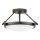 Hinkley - Pinta-asennettava kattokruunu COLLIER 3xE14/40W/230V halkaisija 41,7 cm musta