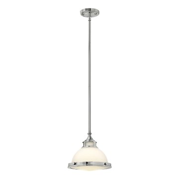 Hinkley - Riippukattokruunu AMELIA 1xE27/60W/230V kiiltävä kromi