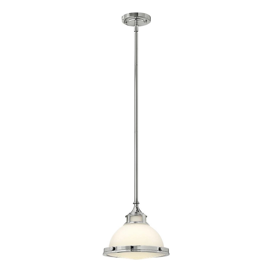 Hinkley - Riippukattokruunu AMELIA 1xE27/60W/230V kiiltävä kromi