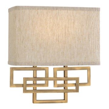 Hinkley - seinävalaisin LANZA 2xE14/60W/230V, pronssinvärinen