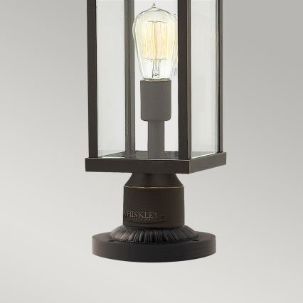 Hinkley - Ulkovalaisin MANHATTAN 1xE27/100W/230V IP44 musta
