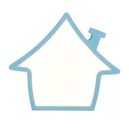 HOUSE LED/10W/230V sininen lasten pöytälamppu