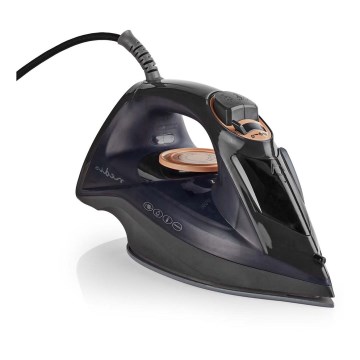 Höyrysilitysrauta 2200W/230V musta
