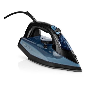 Höyrysilitysrauta 2600W/230V musta/sininen