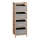 Hylly laatikoineen REG 83x28 cm beige