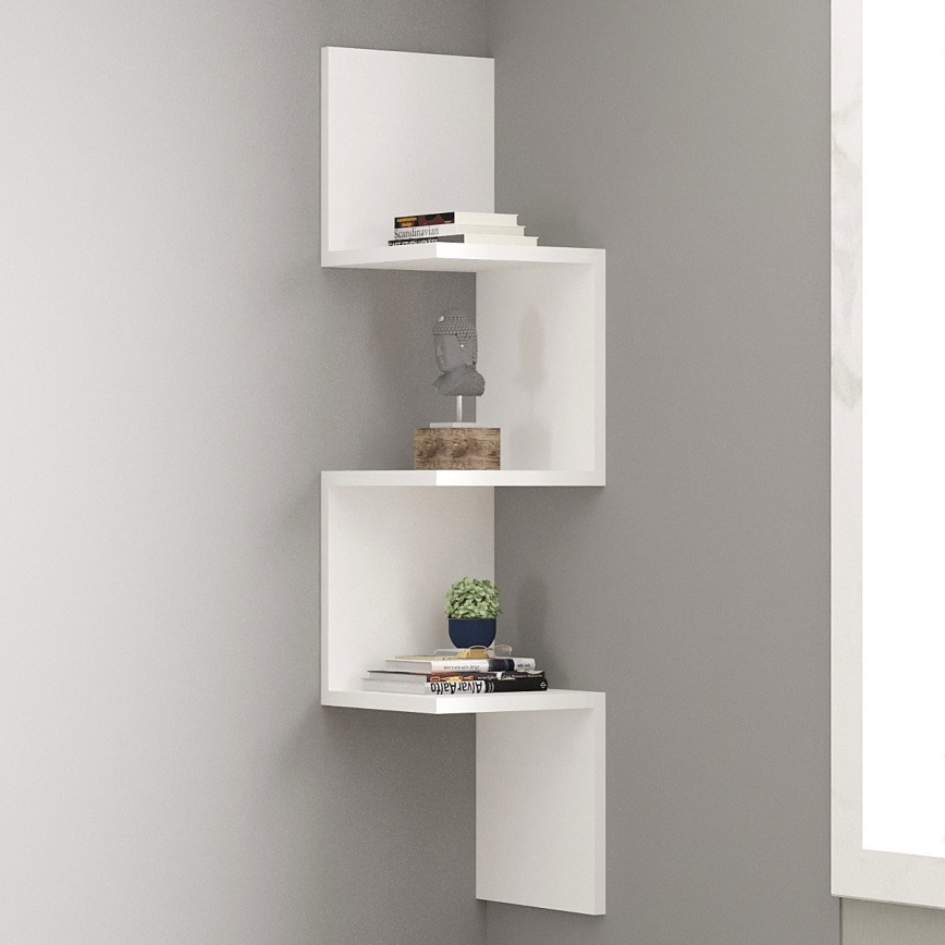 Hylly NUVIA valkoinen