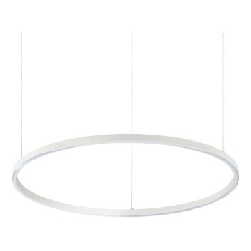 Ideal Lux - Himmennettävä LED-kattokruunu johdossa ORACLE SLIM LED/40W/230V 4000K halkaisija 70 cm CRI 90 valkoinen