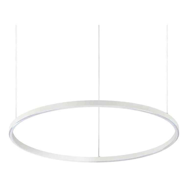 Ideal Lux - Himmennettävä LED-kattokruunu johdossa ORACLE SLIM LED/40W/230V 4000K halkaisija 70 cm CRI 90 valkoinen