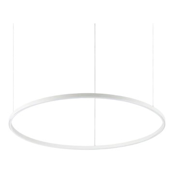 Ideal Lux - Himmennettävä LED-kattokruunu johdossa ORACLE SLIM LED/42W/230V 4000K halkaisija 90 cm CRI 90 valkoinen