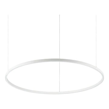 Ideal Lux - Himmennettävä LED-kattokruunu johdossa ORACLE SLIM LED/43W/230V 3000K halkaisija 90 cm valkoinen
