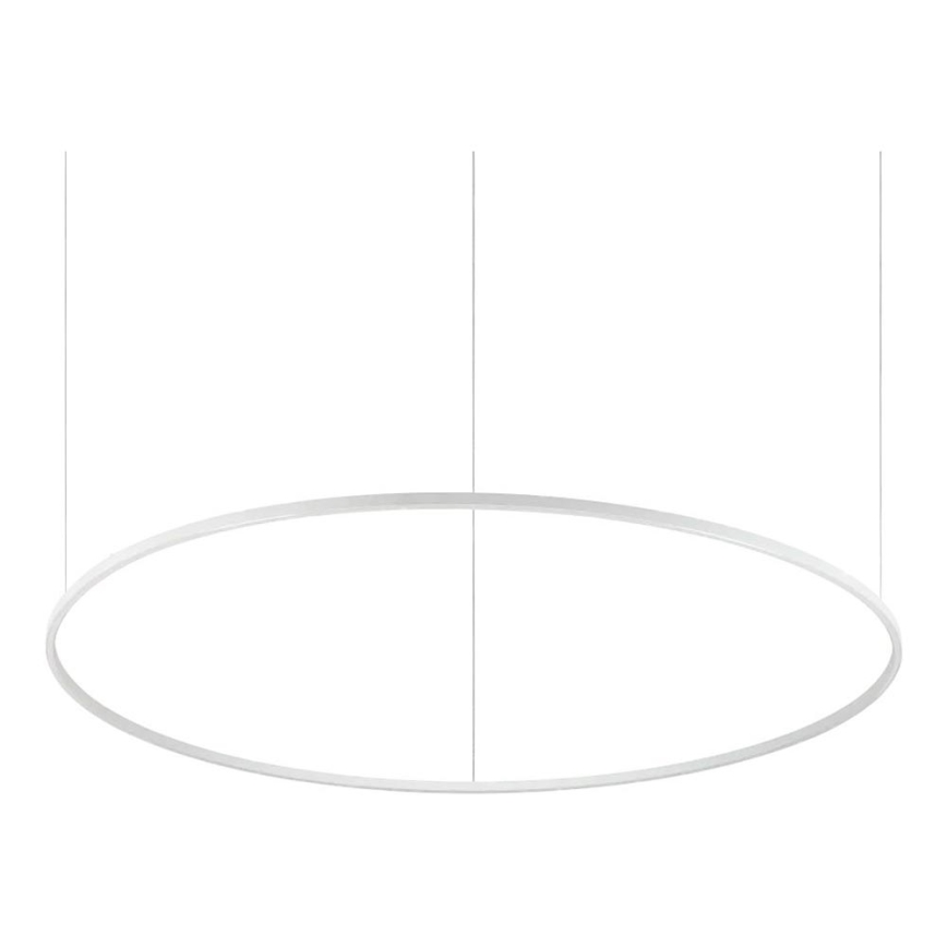Ideal Lux - Himmennettävä LED-kattokruunu johdossa ORACLE SLIM LED/83W/230V 4000K halkaisija 150 cm CRI 90 valkoinen