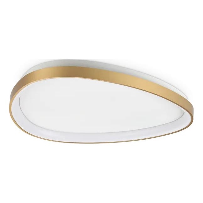 Ideal Lux - Himmennettävä LED-kattovalaisin GEMINI LED/28W/230V halkaisija 61 cm CRI 90 kulta