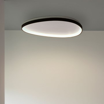 Ideal Lux - Himmennettävä LED-kattovalaisin GEMINI LED/28W/230V halkaisija 61 cm CRI 90 musta