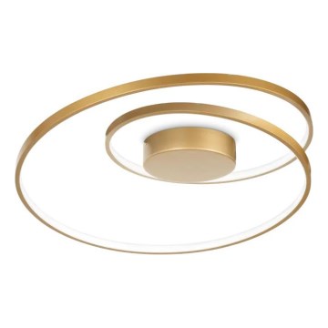 Ideal Lux - Himmennettävä LED-kattovalaisin OZ LED/48W/230V halkaisija 60 cm CRI 90 kulta