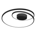 Ideal Lux - Himmennettävä LED-kattovalaisin OZ LED/48W/230V halkaisija 60 cm CRI 90 musta