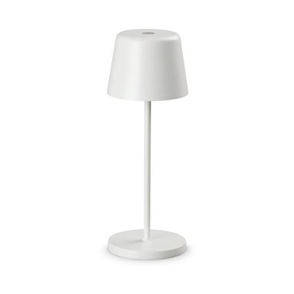 Ideal Lux - LED Himmennettävä kosketus ulko pöytävalaisin CUTE LED/2,5W/3,7V USB 2200-2700K IP65 valkoinen