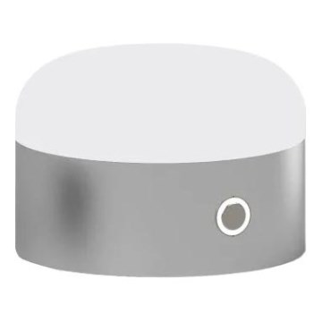 Ideal Lux - Himmennettävä LED-kosketuspöytävalaisin MIGNON LED/5W/5V halkaisija 10 cm CRI 90 kiiltävä kromi