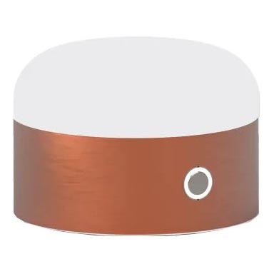 Ideal Lux - Himmennettävä LED-kosketuspöytävalaisin MIGNON LED/5W/5V halkaisija 10 cm CRI 90 kupari