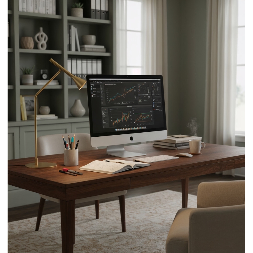 Ideal Lux - Himmennettävä LED-kosketuspöytävalaisin DIESIS LED/6,5W/230V CRI 90 kulta