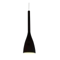 Ideal Lux - Kattokruunu 1xE27/60W/230V musta