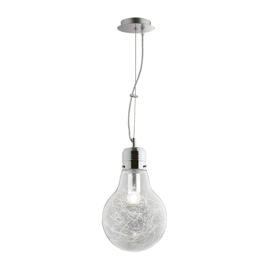Ideal Lux - Kattokruunu johdossa 1xE27/60W/230V halkaisija 22 cm