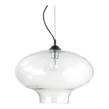 Ideal Lux - Kattokruunu johdossa BISTRO 1xE27/60W/230V halkaisija 40 cm läpinäkyvä