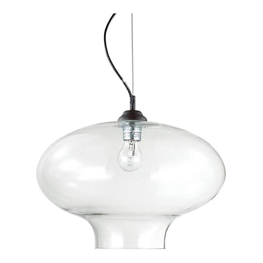 Ideal Lux - Kattokruunu johdossa BISTRO 1xE27/60W/230V halkaisija 40 cm läpinäkyvä