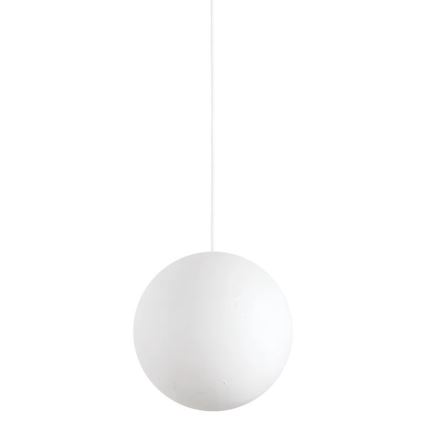 Ideal Lux - Kattokruunu johdossa CARTA 1xE27/25W/230V halkaisija 30 cm valkoinen