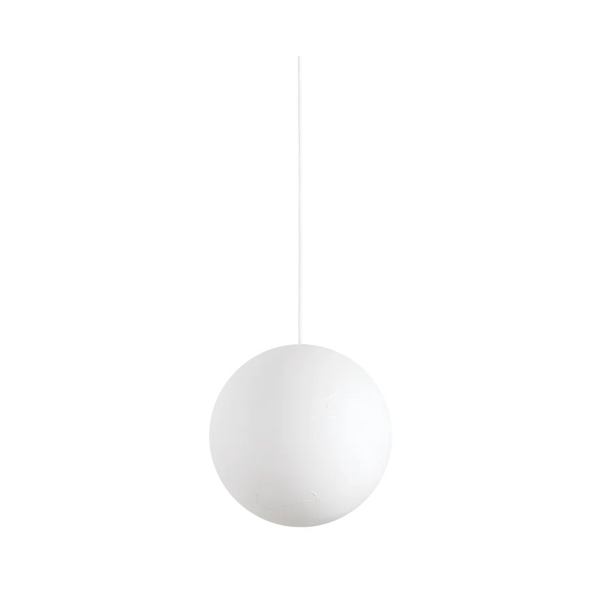 Ideal Lux - Kattokruunu johdossa CARTA 1xE27/25W/230V halkaisija 30 cm valkoinen