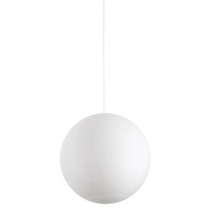 Ideal Lux - Kattokruunu johdossa CARTA 1xE27/25W/230V halkaisija 40 cm valkoinen