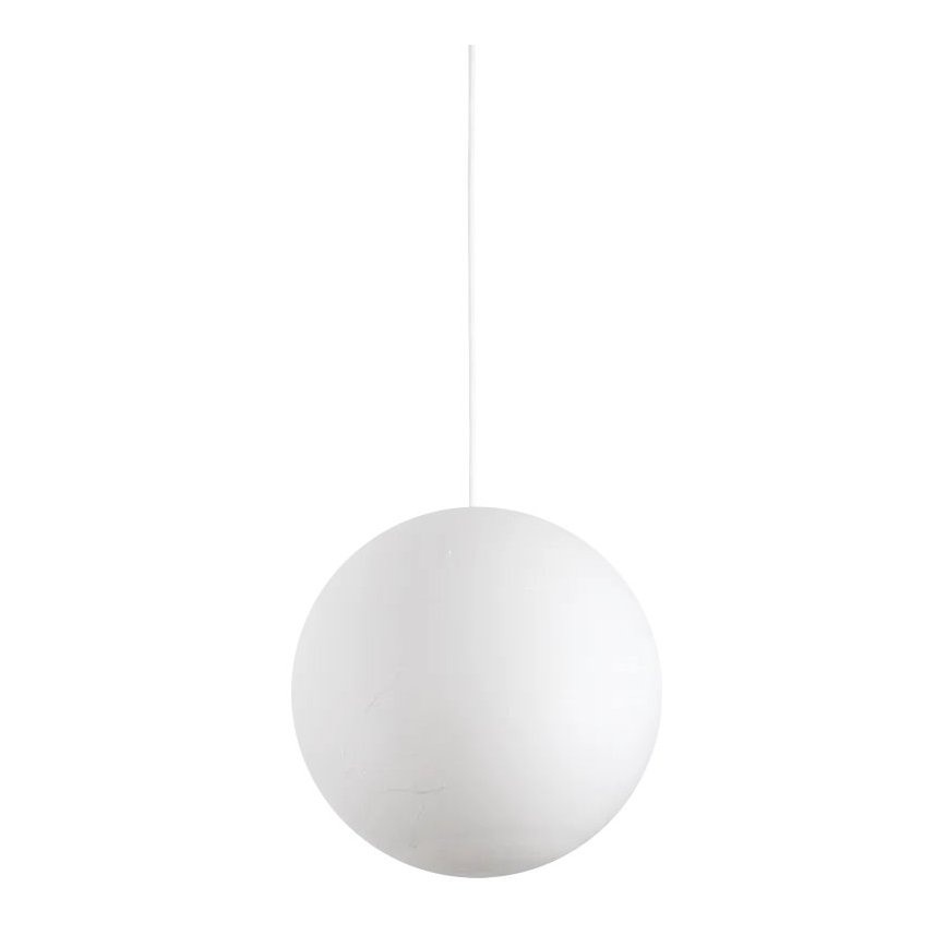 Ideal Lux - Kattokruunu johdossa CARTA 1xE27/25W/230V halkaisija 40 cm valkoinen