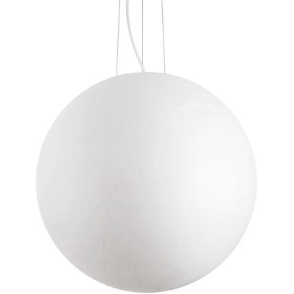 Ideal Lux - Kattokruunu johdossa CARTA 1xE27/60W/230V halkaisija 60 cm valkoinen