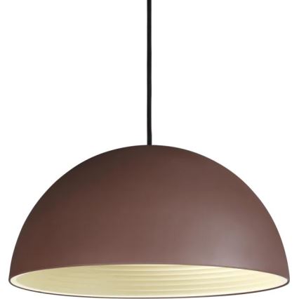 Ideal Lux - Kattokruunu johdossa FOLK 1xE27/60W/230V halkaisija 40 cm ruskea