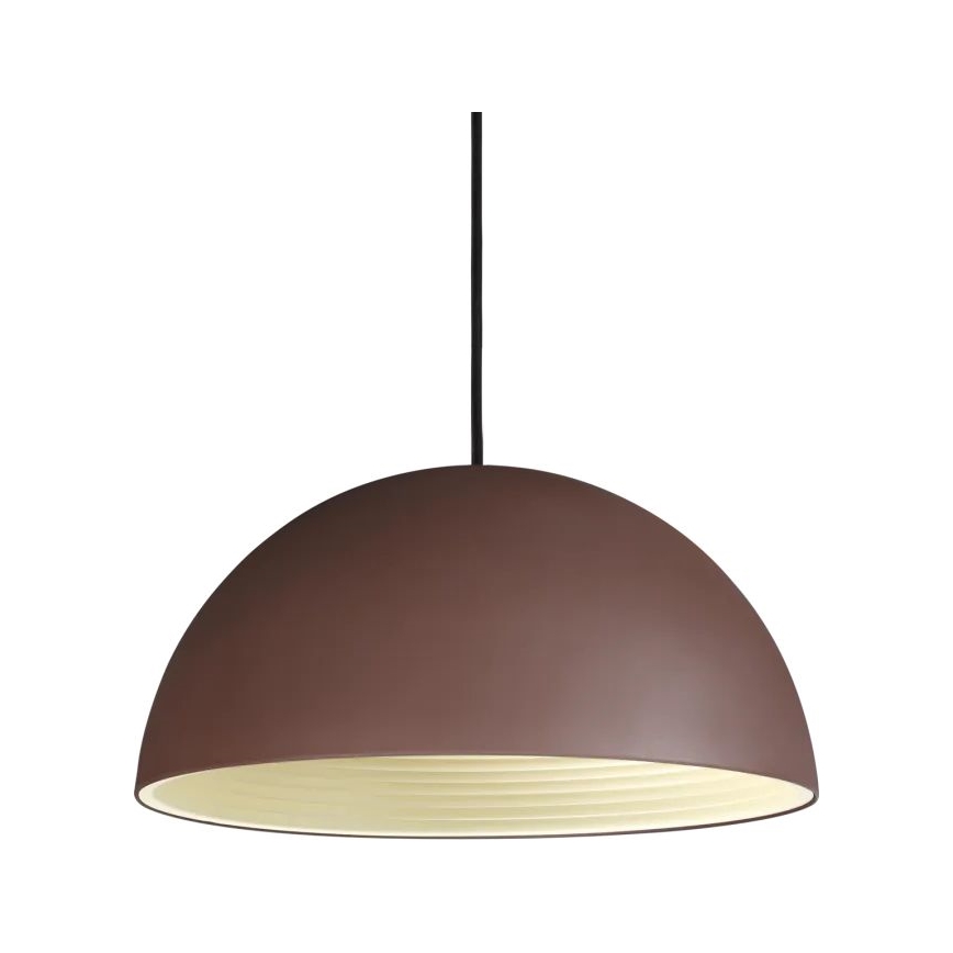 Ideal Lux - Kattokruunu johdossa FOLK 1xE27/60W/230V halkaisija 40 cm ruskea