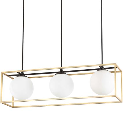 Ideal Lux - Kattokruunu johdossa LINGOTTO 3xE14/28W/230V