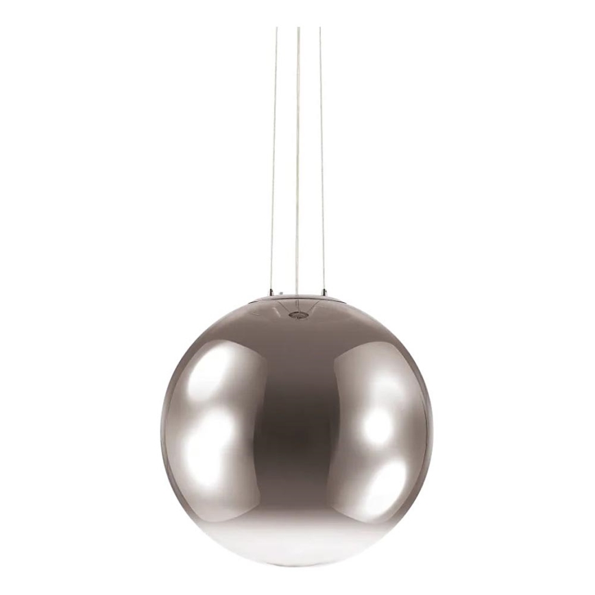 Ideal Lux - Kattokruunu johdossa MAPA 1xE27/42W/230V halkaisija 50 cm harmaa/savuinen