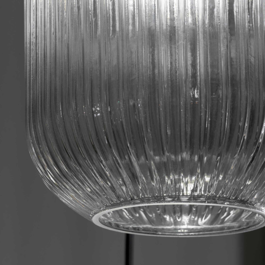 Ideal Lux - Kattokruunu johdossa MINT 1xE27/60W/230V halkaisija 24 cm läpinäkyvä