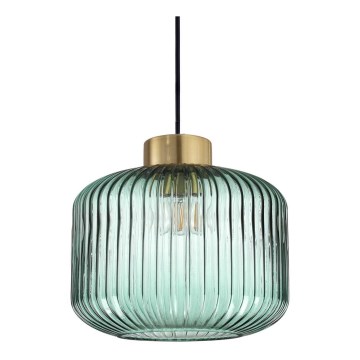 Ideal Lux - Kattokruunu johdossa MINT 1xE27/60W/230V halkaisija 24 cm vihreä