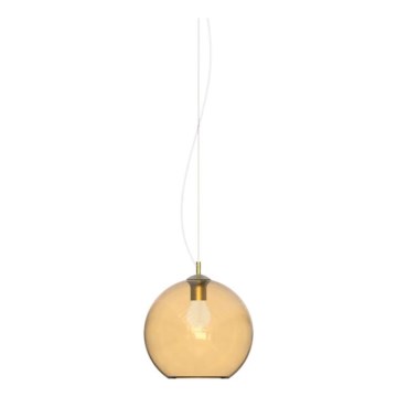 Ideal Lux - Kattokruunu johdossa NEMO 1xE27/42W/230V halkaisija 20 cm beige
