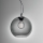 Ideal Lux - Kattokruunu johdossa NEMO 1xE27/42W/230V halkaisija 30 cm savuinen