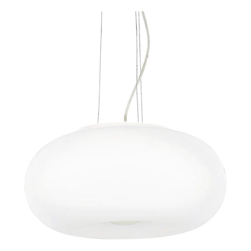 Ideal Lux - Kattokruunu johdossa ULISSE 3xE27/60W/230V halkaisija 52 cm valkoinen
