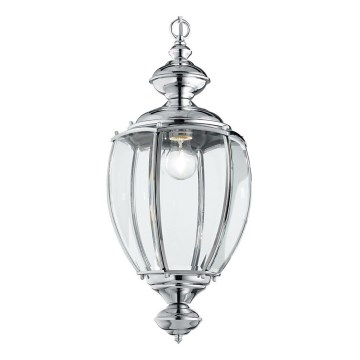 Ideal Lux - Kattokruunu ketjussa 1xE27/60W/230V kiiltävä kromi
