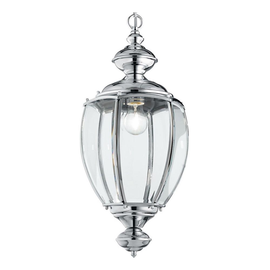 Ideal Lux - Kattokruunu ketjussa 1xE27/60W/230V kiiltävä kromi