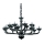 Ideal Lux - Kattokruunu ketjussa CASANOVA 16xE14/40W/230V halkaisija 120 cm harmaa